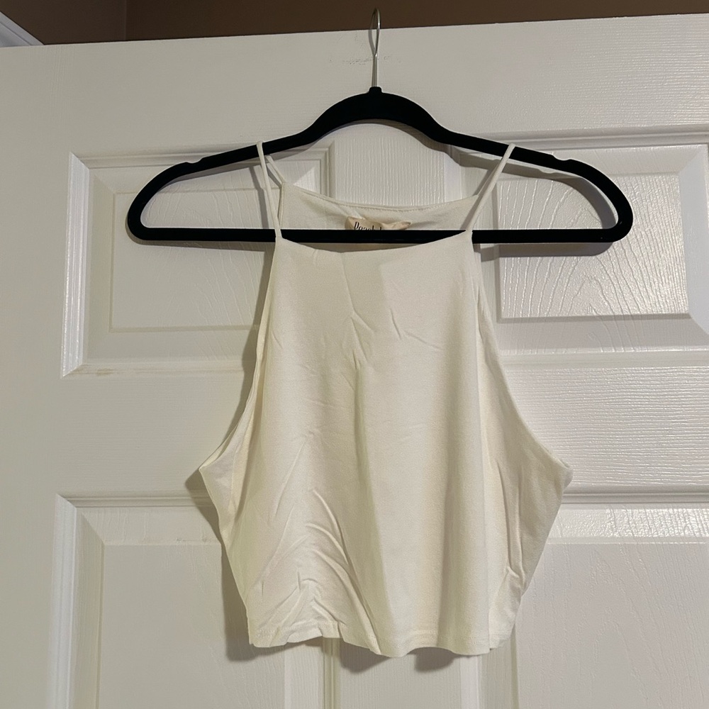 Elegant Cream Women's Top